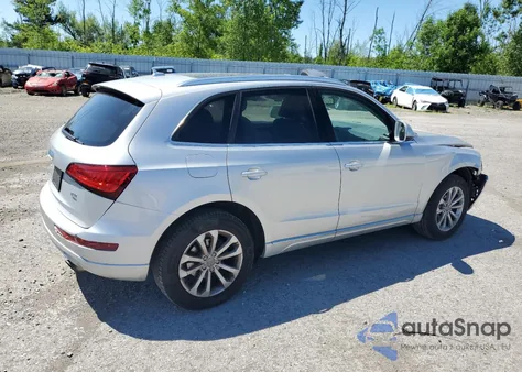 2013 Audi Q5 Premium Plus from USA, damaged, VIN WA1LFAFP2DA063469